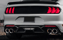 Load image into Gallery viewer, Dual Slant-Cut Stainless Steel Exhaust Tip – 10&quot; Long Blue, Black, Silver Universal Bolt-On Exhaust Pipe