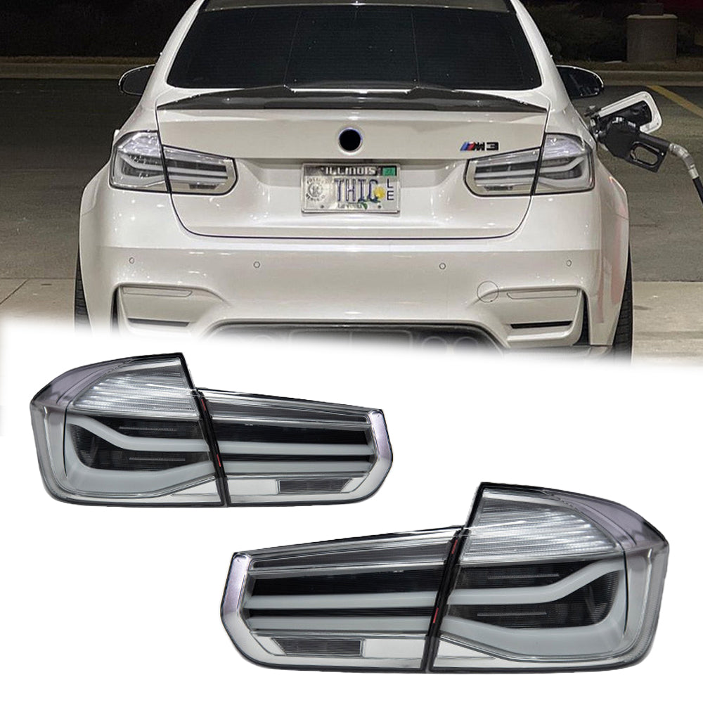 LED Tail Lights for BMW 3 Series F30 2013–2018 with Sequential Turn Signals