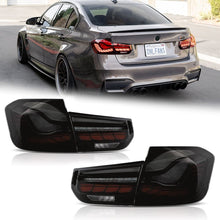 Load image into Gallery viewer, BMW 3 Series F30 Tail Lights (2013–2018) – Dragon Scale Style LED Assembly Upgrade