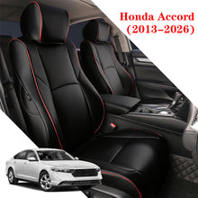 Load image into Gallery viewer, Custom For Honda Accord(2013-2026) Leather Car Seat Cover Full Set