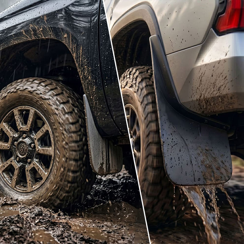 Toyota 4Runner 2012–2024 Mud Flaps Splash Guards Front & Rear Set