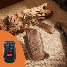 Load image into Gallery viewer, Genuine Leather Key Fob Cover for Toyota