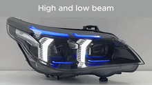 Load image into Gallery viewer, Headlights for BMW 5 Series E60 (2003–2010), Snake Eye Projector Lens Modified Headlamp Assembly