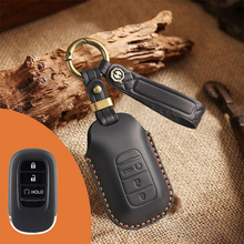 Load image into Gallery viewer, Genuine Leather Key Fob Cover for Honda