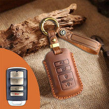 Load image into Gallery viewer, Genuine Leather Key Fob Cover for Kia