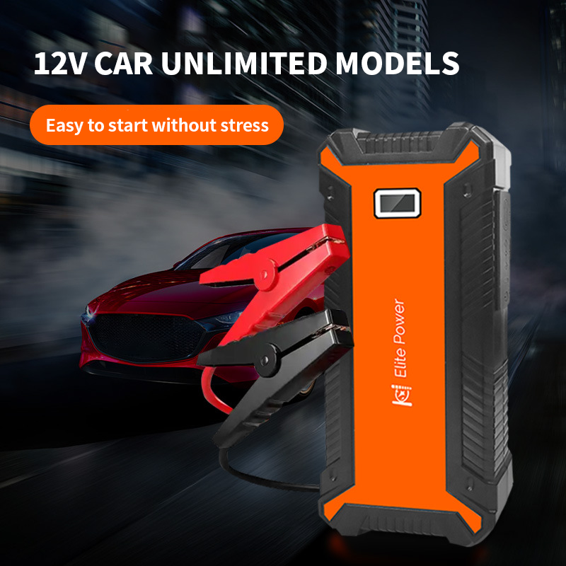 Portable Super Capacitor Jump Starter ，12V Batteryless Jump Starter，Bulit-in Supercapacitor, No Need Pre-Charge