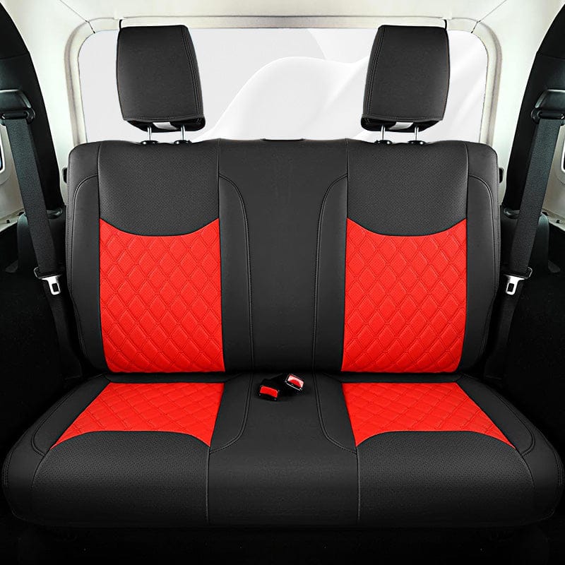 Special Leather Car Seat Covers Full Set for Jeep Wrangler (2007-2017)