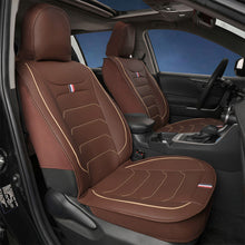 Load image into Gallery viewer, Universal Faux Leather Car Seat Covers 5-Piece Set – Waterproof, Easy Install, Fit SUV, Sedan &amp; Truck