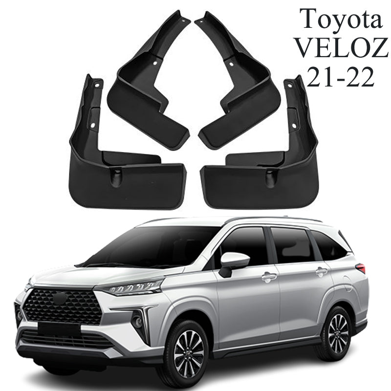 Amancarport Car Mud Flaps for Toyota Veloz 2021-2022 - Front & Rear Splash Guards, 4PCS/Set