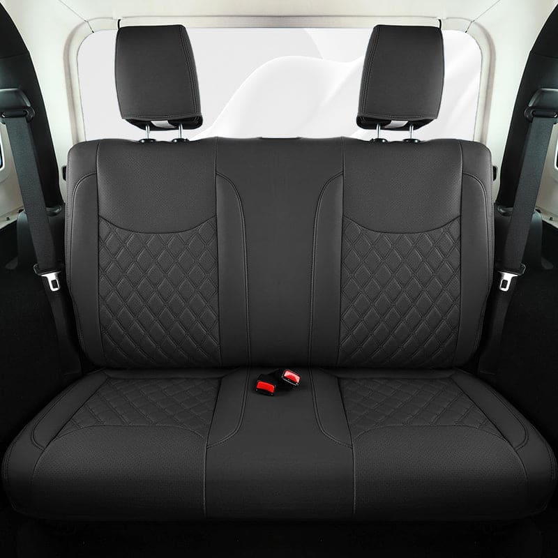 Special Leather Car Seat Covers Full Set for Jeep Wrangler (2007-2017)