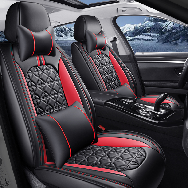 Universal Car Seat Covers Made Of Luxury Leather