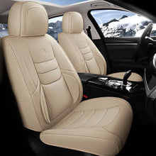 Load image into Gallery viewer, Universal Nappa Leather Car Seat Covers – Waterproof &amp; Cushioned Protection for Most Vehicles