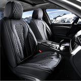 Amancarport Nappa Leather Car Seat Cover Universal Fit for Most Vehicles