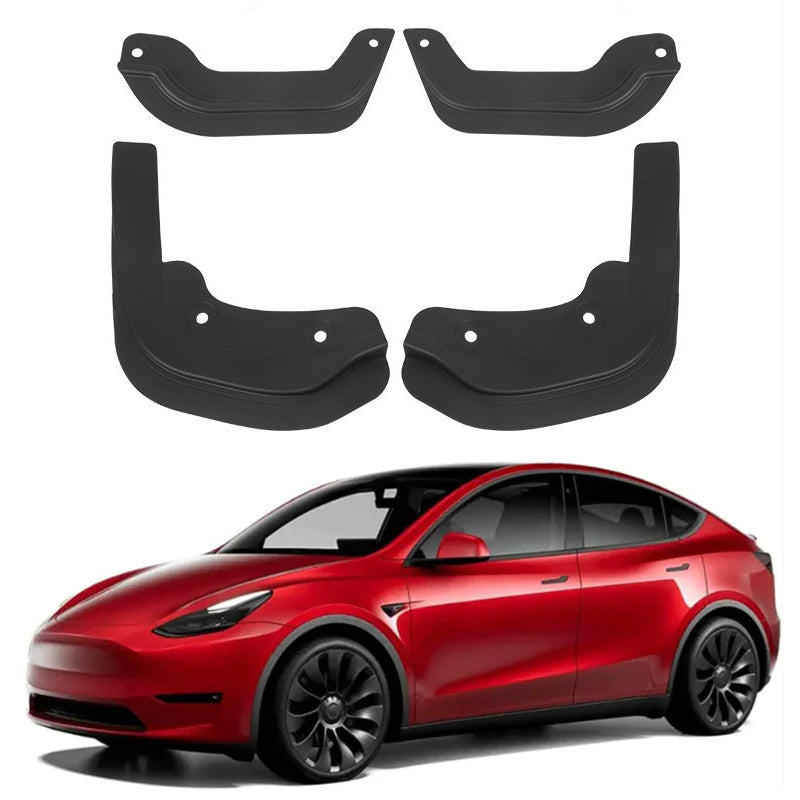 Drill-Free Mud Flaps for 2019-2023 Tesla Model Y