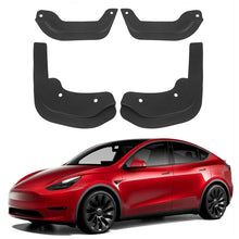 Load image into Gallery viewer, Drill-Free Mud Flaps for 2019-2023 Tesla Model Y