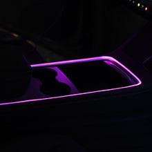 Load image into Gallery viewer, 2019-2024 Tesla Model 3 Y Interior Car Neon Lights (Center Console+Dashboard+4 Foot Lights) Tesla Ambient Lighting, APP-Controlled RGB LED Strip Lights