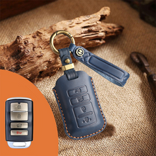 Load image into Gallery viewer, Genuine Leather Key Fob Cover for Kia