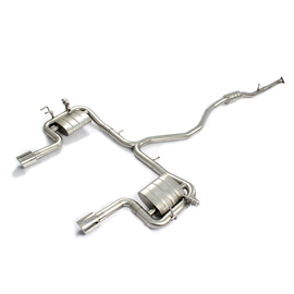 For 2016–2019 Honda Civic 1.5T – Dual Exit Valve-Controlled Catback Exhaust System | Stainless Steel / Titanium Option