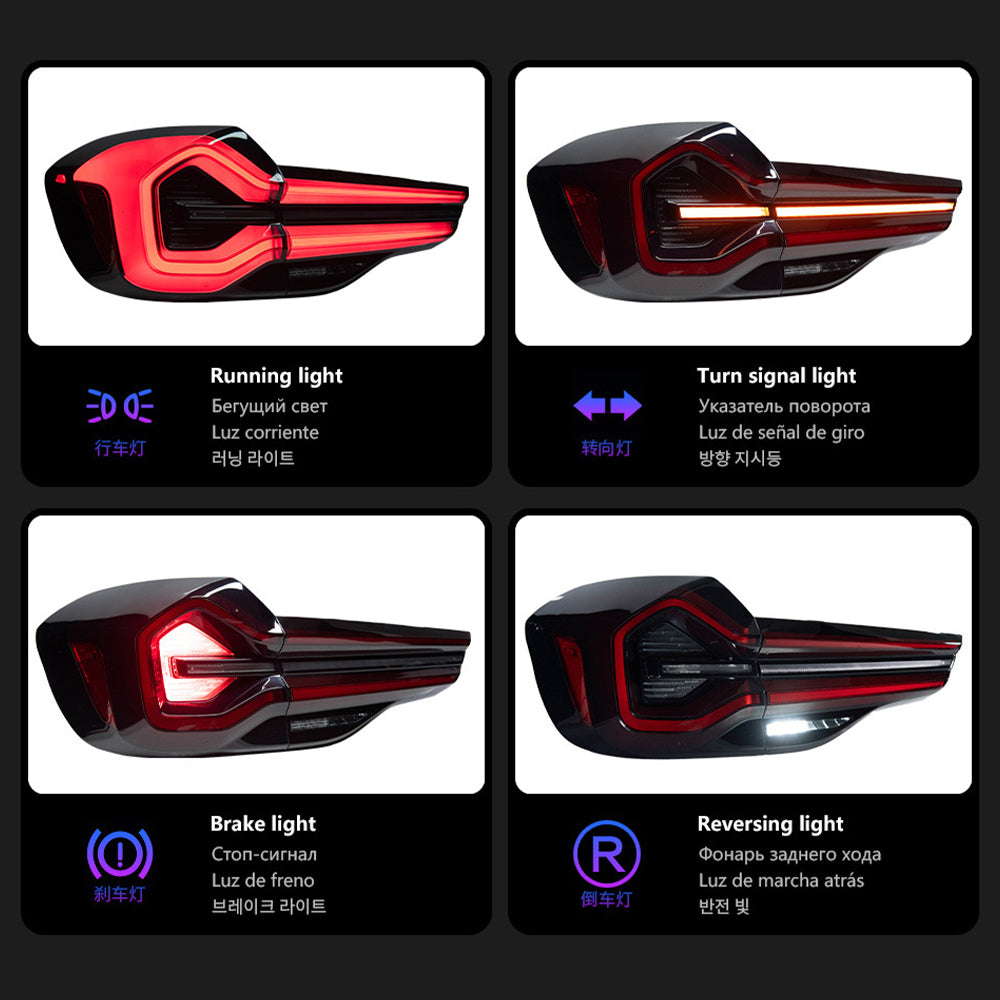 BMW X3 G01 G08 Tail Lights with Sequential Turn Signals (2018-2021)
