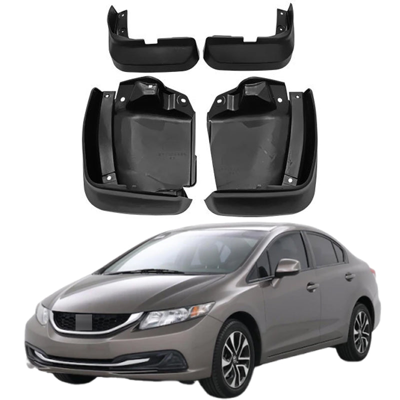 Mud Flaps for Honda Civic 2012-2015 Large Version