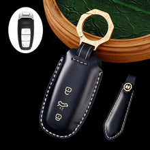 Load image into Gallery viewer, Handmade High-end Cowhide Key Protection Cover, Suitable for Audi A8, A4L, and A6L