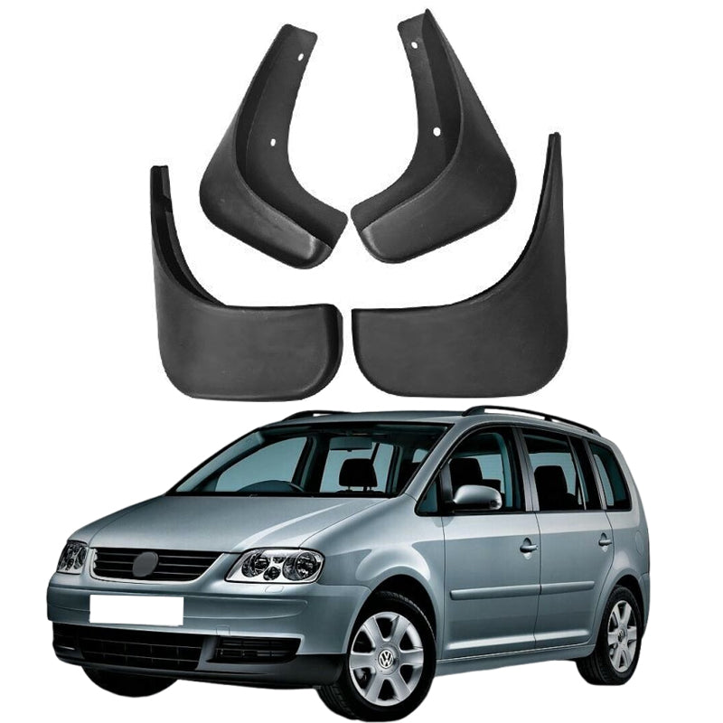 Car Mud Flaps for VW Touran 2004-2015, Front Rear Splash Guards Car Exterior Decoration Protection Accessories