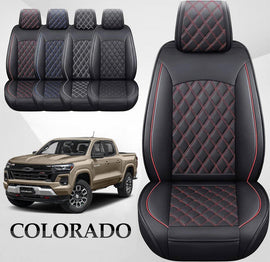 Custom Fit Car Seat Covers Full Set For Chevrolet Colorado (2015-2025)