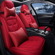 Load image into Gallery viewer, Full Coverage Universal Leather Car Seat Covers Full Set