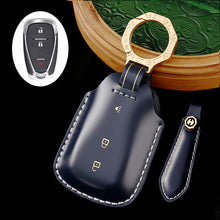 Load image into Gallery viewer, High-End Leather Key Cover Compatible with Chevrolet Malibu, Trailblazer, and Cruze