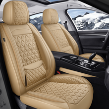 Load image into Gallery viewer, Car Seat Covers Full Set, Leatherette Automotive Cushion Covers for Cars, SUVs, and Pick-up Trucks