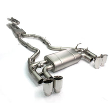 Load image into Gallery viewer, Catback Exhaust for BMW M2 Competition (F87, 2018–2021) – T304 Stainless or Titanium, Dual Midpipes, Remote Valve Control