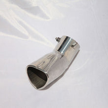 Load image into Gallery viewer, 2.5-inch imported stainless steel exhaust pipe universal heart-shaped car exhaust tailpipe