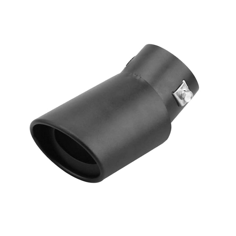 Car exhaust tip 63mm (2.5 inches) universal black matte exhaust tip