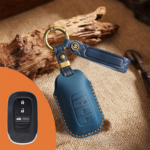 Load image into Gallery viewer, Genuine Leather Key Fob Cover for Honda