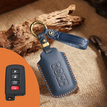 Load image into Gallery viewer, Genuine Leather Key Fob Cover for Toyota