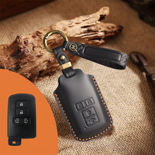 Load image into Gallery viewer, Genuine Leather Key Fob Cover for Toyota