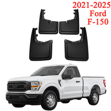 Load image into Gallery viewer, All-Weather Mud Flaps for 2021-2025 Ford F-150 (4PCS) - Front &amp; Rear Splash Guards