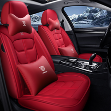 Load image into Gallery viewer, Full Coverage Universal Leather Car Seat Covers Full Set