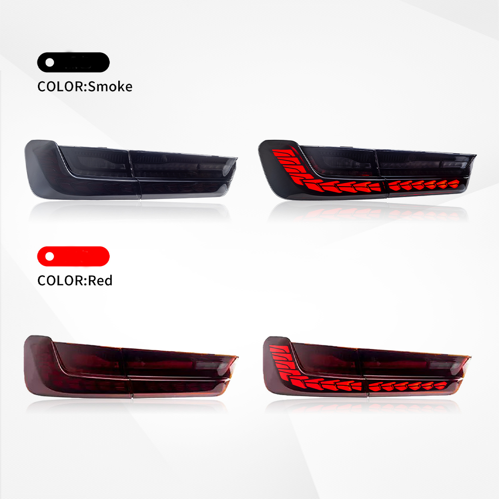 LED Taillight Assembly for BMW 3 Series G20/G28 (2019–2022) – Sequential Turn Signal, Plug & Play