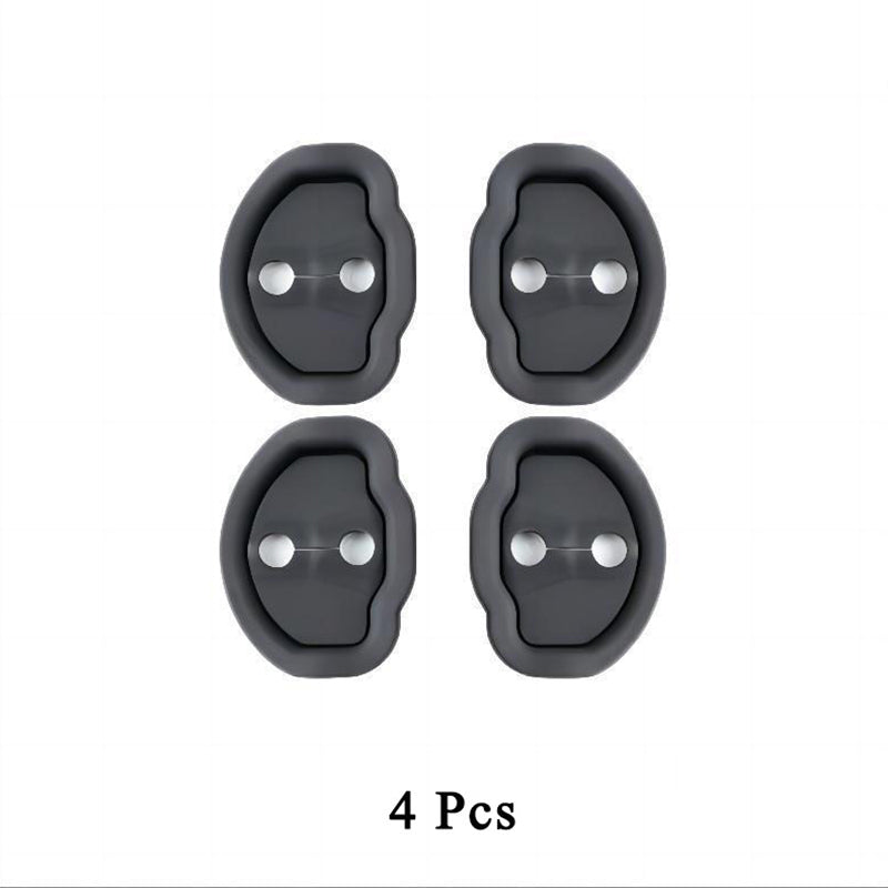 Noise Reduction Door Latch Lock Cover (4 Pcs) – For Tesla Model 3/Y