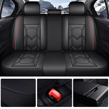 Load image into Gallery viewer, Universal Car Seat Covers – Waterproof Faux Leather, Full Set for 5-Seat Cars &amp; SUVs