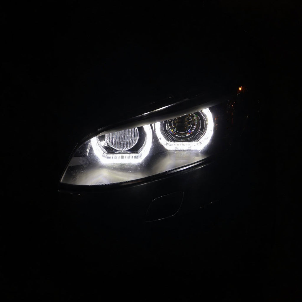 LED DTM Halo Headlights for BMW E92/E93 3 Series 2007–2010 328i 330i 335i M3 Coupe