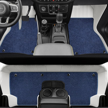 Load image into Gallery viewer, Special for Jeep Wrangler(2018-2024) and Wrangler JK(2013-2017) Floor Mat Fully Surrounded By All-Weather Floor Mat