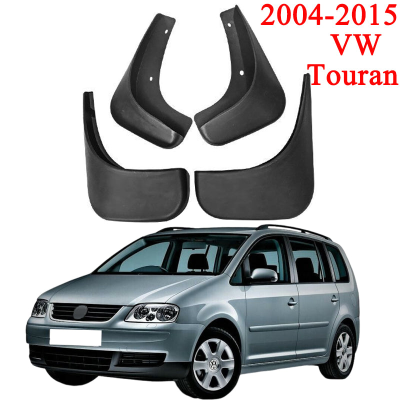 Car Mud Flaps for VW Touran 2004-2015, Front Rear Splash Guards Car Exterior Decoration Protection Accessories