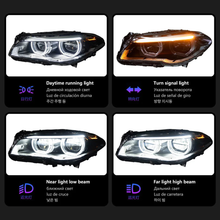 Load image into Gallery viewer, For BMW 5 Series F10 (2011–2017) OEM LCI Style LED Headlights Upgrade Fits – Factory HID Models Only