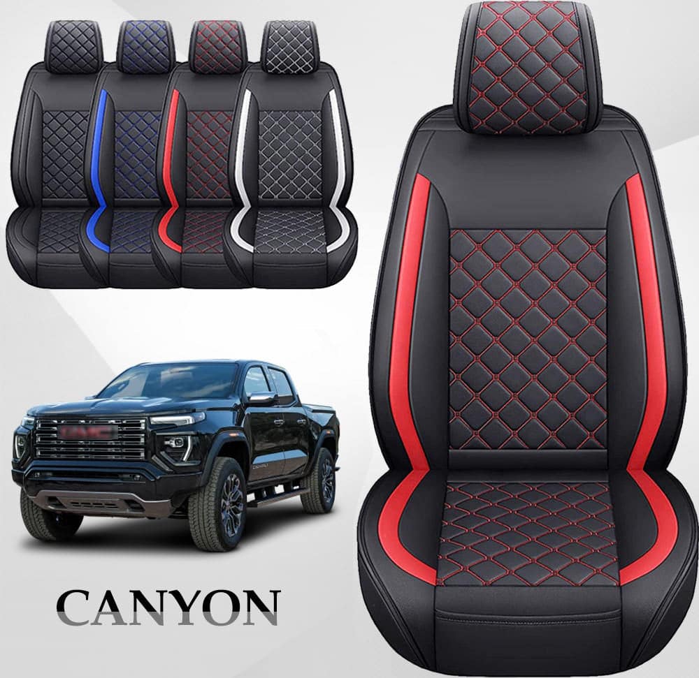 Custom Fit Car Seat Covers Full Set for GMC Canyon(2015-2024)