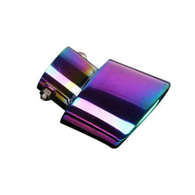 Load image into Gallery viewer, Car exhaust pipe tip 63mm (2.5 inches) thickened elbow single pipe exhaust tip