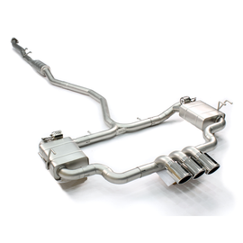 For 2016–2019 Honda Civic 1.5T Center Triple Tip Valve-Controlled Catback Exhaust – Stainless Steel / Titanium Option