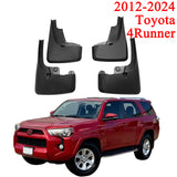 Mud Flaps for 2012-2024 Toyota 4Runner (Non-Wide Wheel Flare Models) - All-Season Universal Mud Guards