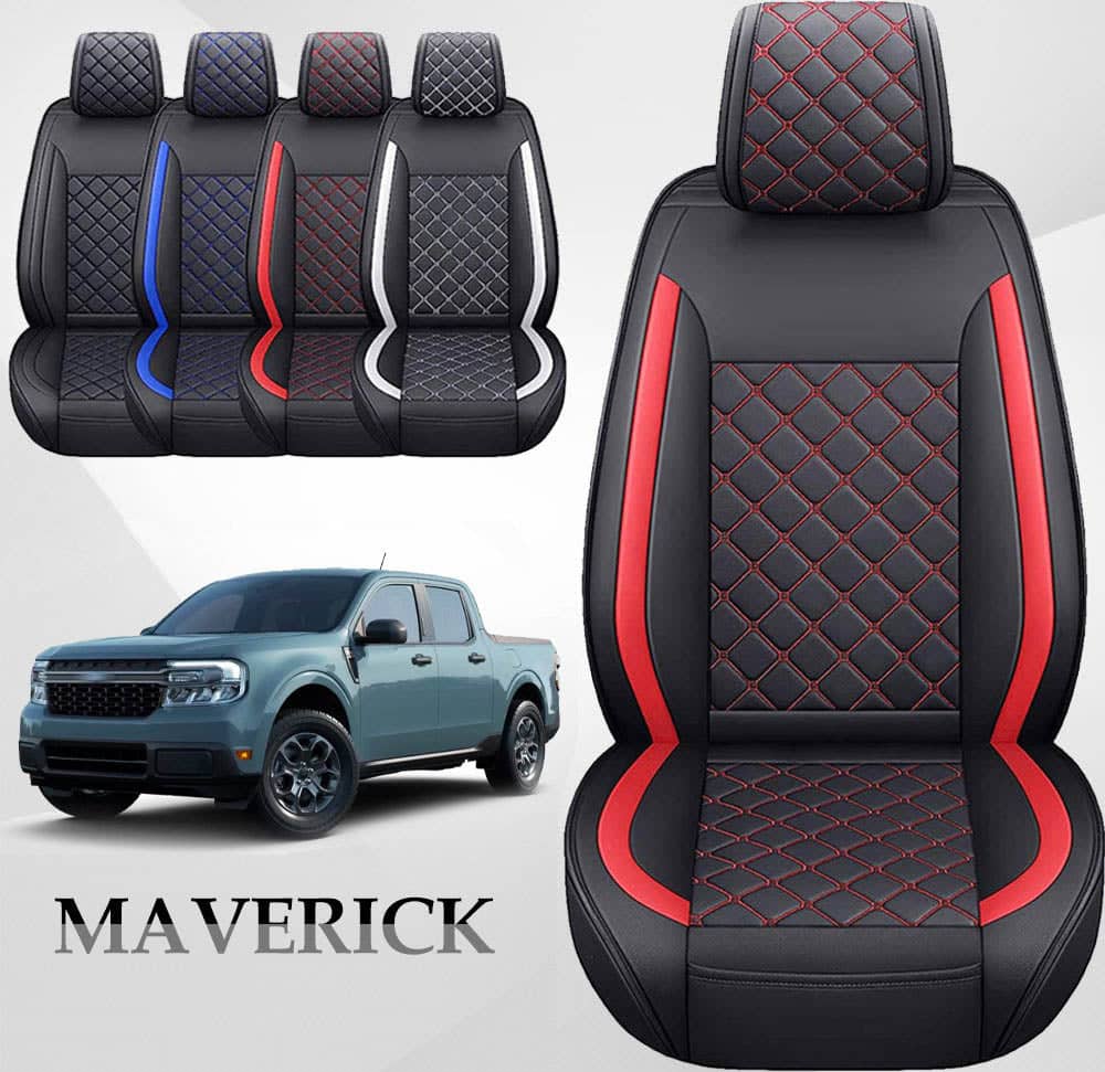 Custom Fit Car Seat Covers Full Set for Ford Maverick(2022-2024)